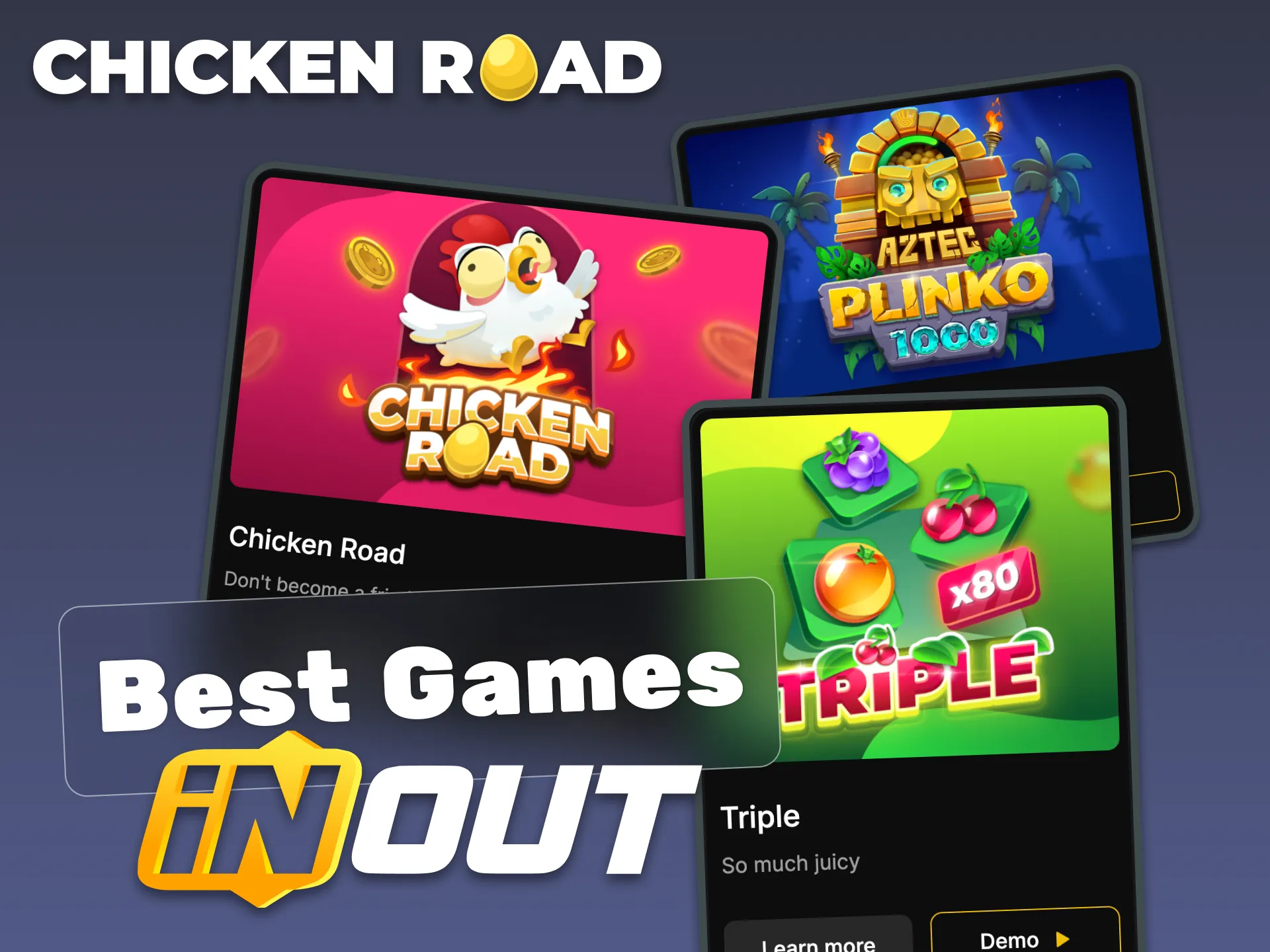 InOut is known for providing numerous hit games.